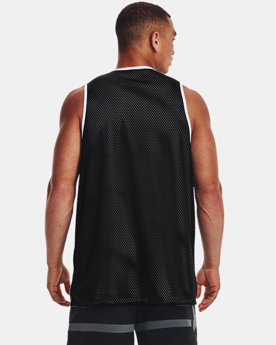 เสื้อกีฬา UA Baseline Reversible สำหรับผู้ชาย in Black image number 1